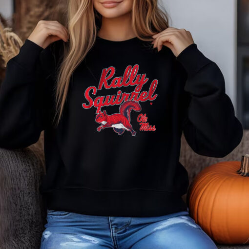 Rally Squirrel Ole Miss Sweatshirt , T-shirt , Hoodie , Long Sleeve T-shirt3