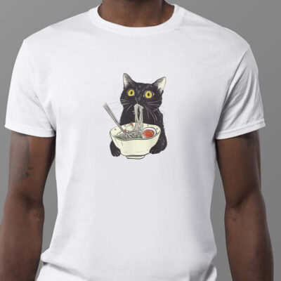 Ramen Cat Sweatshirt , T-shirt , Hoodie , Long Sleeve T-shirt Cat Lover 1