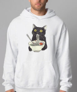 Ramen Cat Sweatshirt , T-shirt , Hoodie , Long Sleeve T-shirt Cat Lover 2