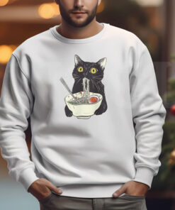 Ramen Cat Sweatshirt , T-shirt , Hoodie , Long Sleeve T-shirt Cat Lover 3