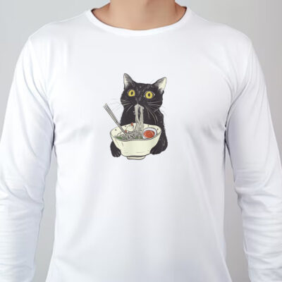 Ramen Cat Sweatshirt , T-shirt , Hoodie , Long Sleeve T-shirt Cat LoverRamen Cat Sweatshirt , T-shirt , Hoodie , Long Sleeve T-shirt Cat Lover