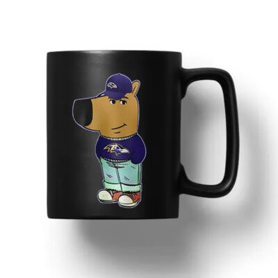 Ravens Chill Guy Mug 20241