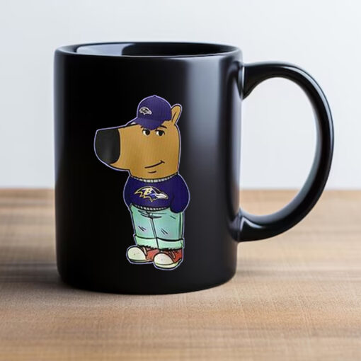 Ravens Chill Guy Mug 20242