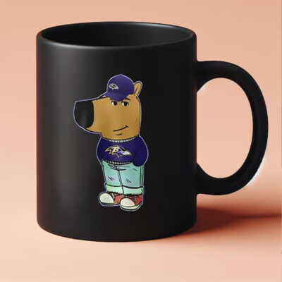 Ravens Chill Guy Mug 20243