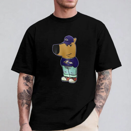 Ravens Chill Guy T-Shirt 2024