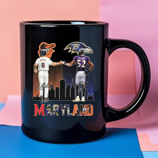 Ripken Orioles Lewis Ravens Maryland Mug 2024