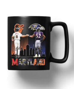 Ripken Orioles Lewis Ravens Maryland Mug 20241