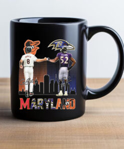 Ripken Orioles Lewis Ravens Maryland Mug 20242