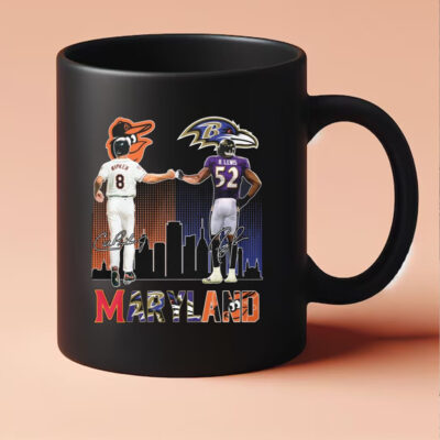 Ripken Orioles Lewis Ravens Maryland Mug 20243