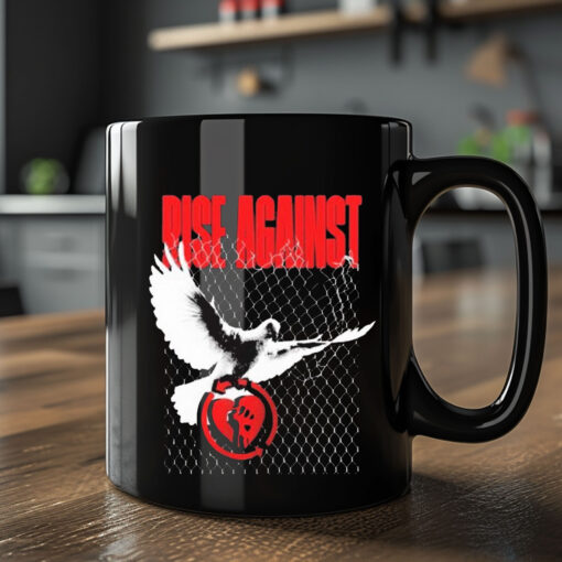 Rise Against Caged Dove 2024 Mug2