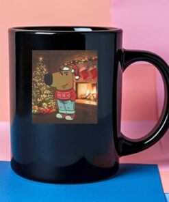 Santa Chill Guy Christmas Mug 2024