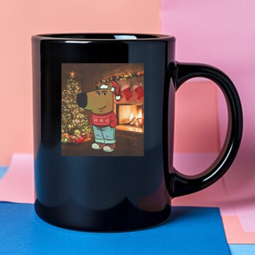 Santa Chill Guy Christmas Mug 2024