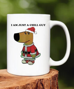 Santa Chill Guy I Am Just A Chill Guy Mug 20241