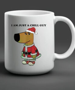 Santa Chill Guy I Am Just A Chill Guy Mug 20242