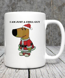 Santa Chill Guy I Am Just A Chill Guy Mug 202433