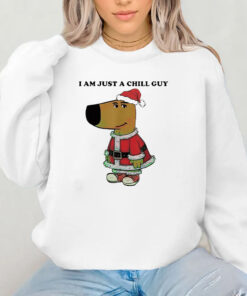 Santa Chill Guy I Am Just A Chill Guy T-Shirt 2024