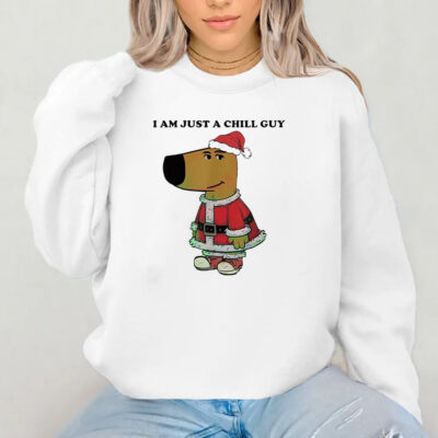 Santa Chill Guy I Am Just A Chill Guy T-Shirt 2024