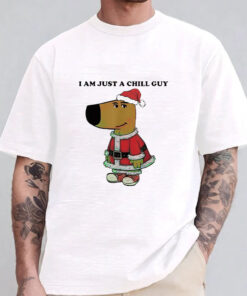 Santa Chill Guy I Am Just A Chill Guy T-Shirt 20241