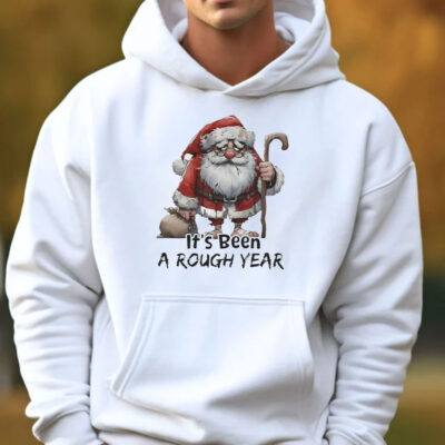 Santa Claus It’s Been A Rough Year Sweatshirt , Hoodie , T-shirt , Long Sleeve T-shirt4