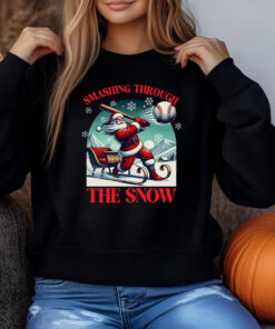 Santa Play Baseball Sweatshirt , T-shirt , Hoodie , Long Sleeve T-shirt 3