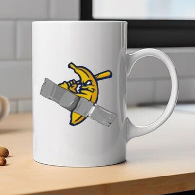 Savannah Bananas Duct Tape Banana Mug 2024