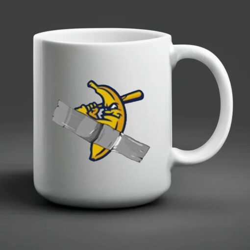 Savannah Bananas Duct Tape Banana Mug 20242