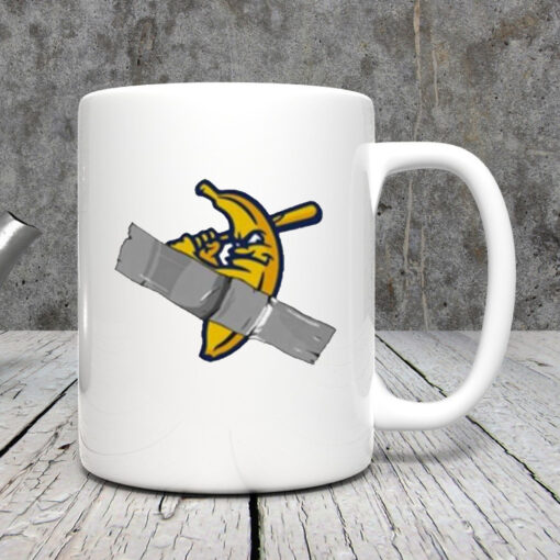 Savannah Bananas Duct Tape Banana Mug 20243