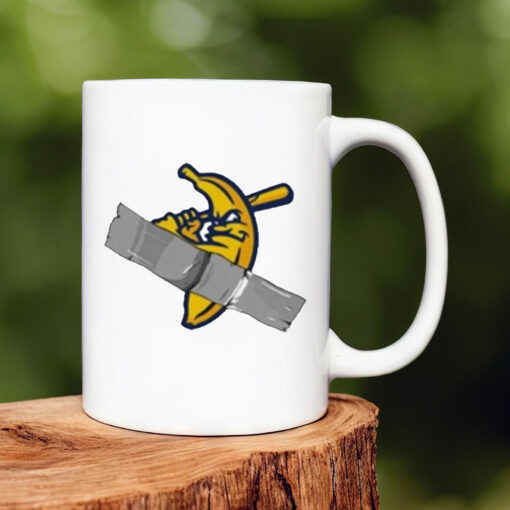 Savannah Bananas Duct Tape Banana Mug 20244