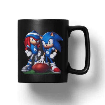 Sonic And Knuckles Detroit Football Mug 20241