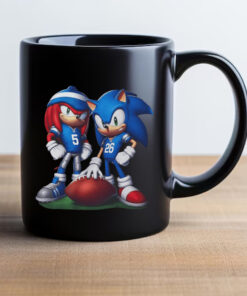 Sonic And Knuckles Detroit Football Mug 20242