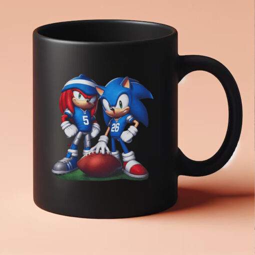 Sonic And Knuckles Detroit Football Mug 2024333