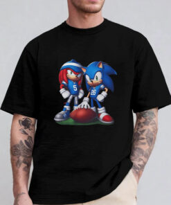 Sonic And Knuckles Detroit Football T-Shirt 2024