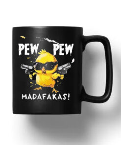 Super Cool Chicken Pew Pew Madafakas Mug 20241