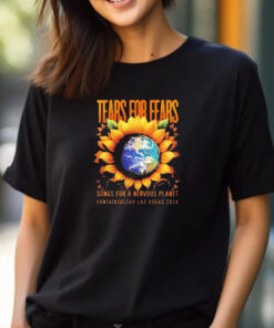 Tears For Fears Songs For A Nervous Planet Fontainebleau Las Vegas 2024 T-shirt