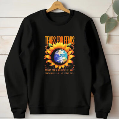 Tears For Fears Songs For A Nervous Planet Fontainebleau Las Vegas 2024 T-shirt1