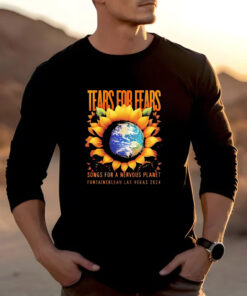 Tears For Fears Songs For A Nervous Planet Fontainebleau Las Vegas 2024 T-shirt2