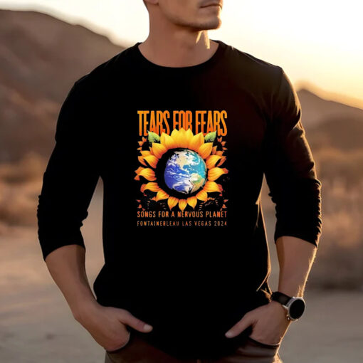 Tears For Fears Songs For A Nervous Planet Fontainebleau Las Vegas 2024 T-shirt2