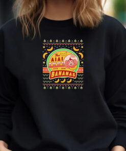 The Aiai Bananas merry christmas 2024 Sweatshirt , Hoodie , T-shirt , Long Sleeve T-shirt1