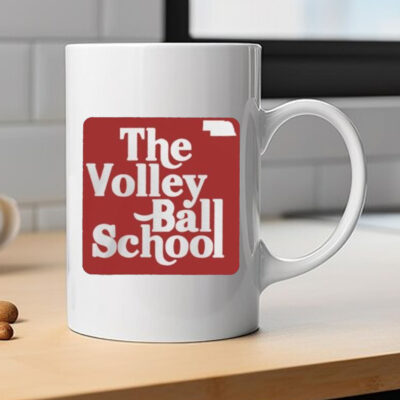 The Volleyball School Nebraska Mug 2024