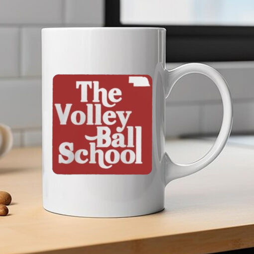 The Volleyball School Nebraska Mug 2024