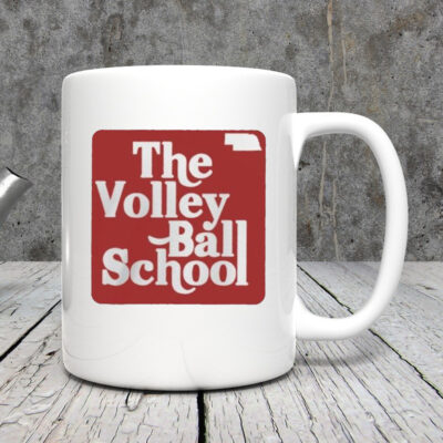 The Volleyball School Nebraska Mug 20243