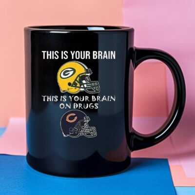 This Is Your Brain Packers This Is Your Brain On Drugs Bears Mug 2024