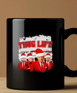 Thug Life Santa White House Mug 202433