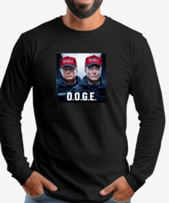 Trump Musk Sweatshirt , T-shirt , Hoodie , Long Sleeve T-shirt , D.O.G.E. Meme 2