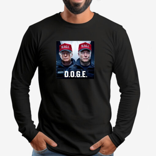 Trump Musk Sweatshirt , T-shirt , Hoodie , Long Sleeve T-shirt , D.O.G.E. Meme 2