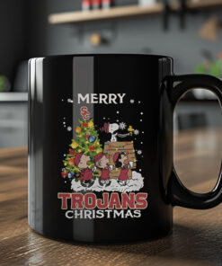 USC Trojans X Snoopy And Friends Merry Christmas 2024 Mugv2