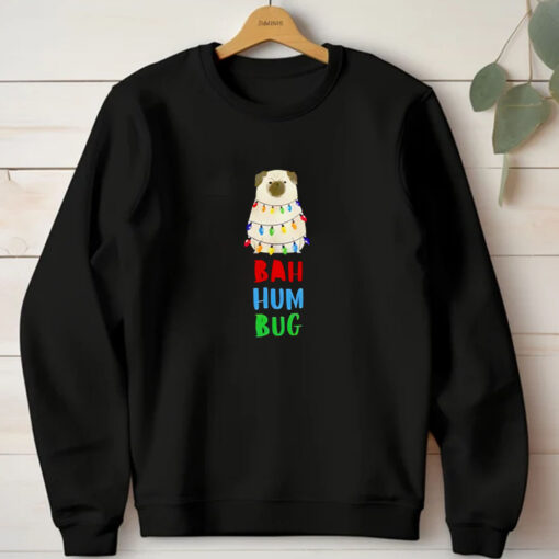 Vito The Pug Bah Hum Bug Christmas T-Shirt 20241