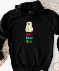 Vito The Pug Bah Hum Bug Christmas T-Shirt 20243