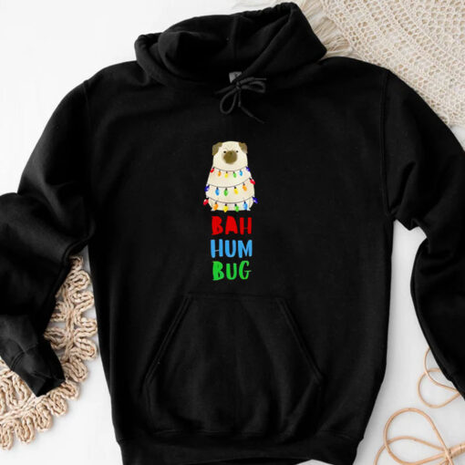 Vito The Pug Bah Hum Bug Christmas T-Shirt 20243