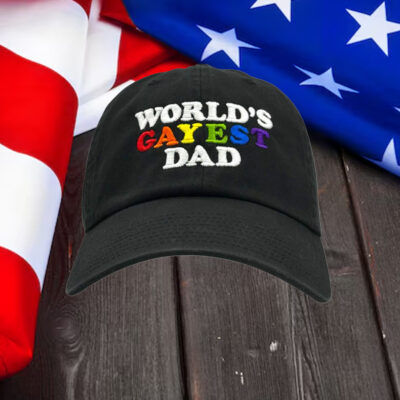 World's Gayest Dad Hat.